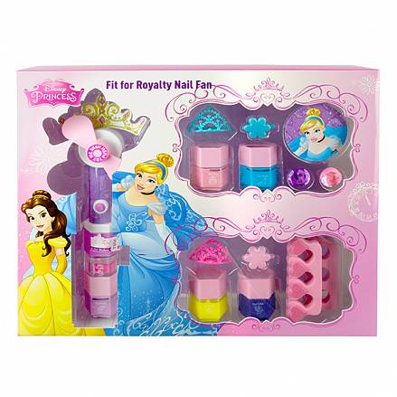 Набор детской декоративной косметики из серии Princess с феном для сушки лака 